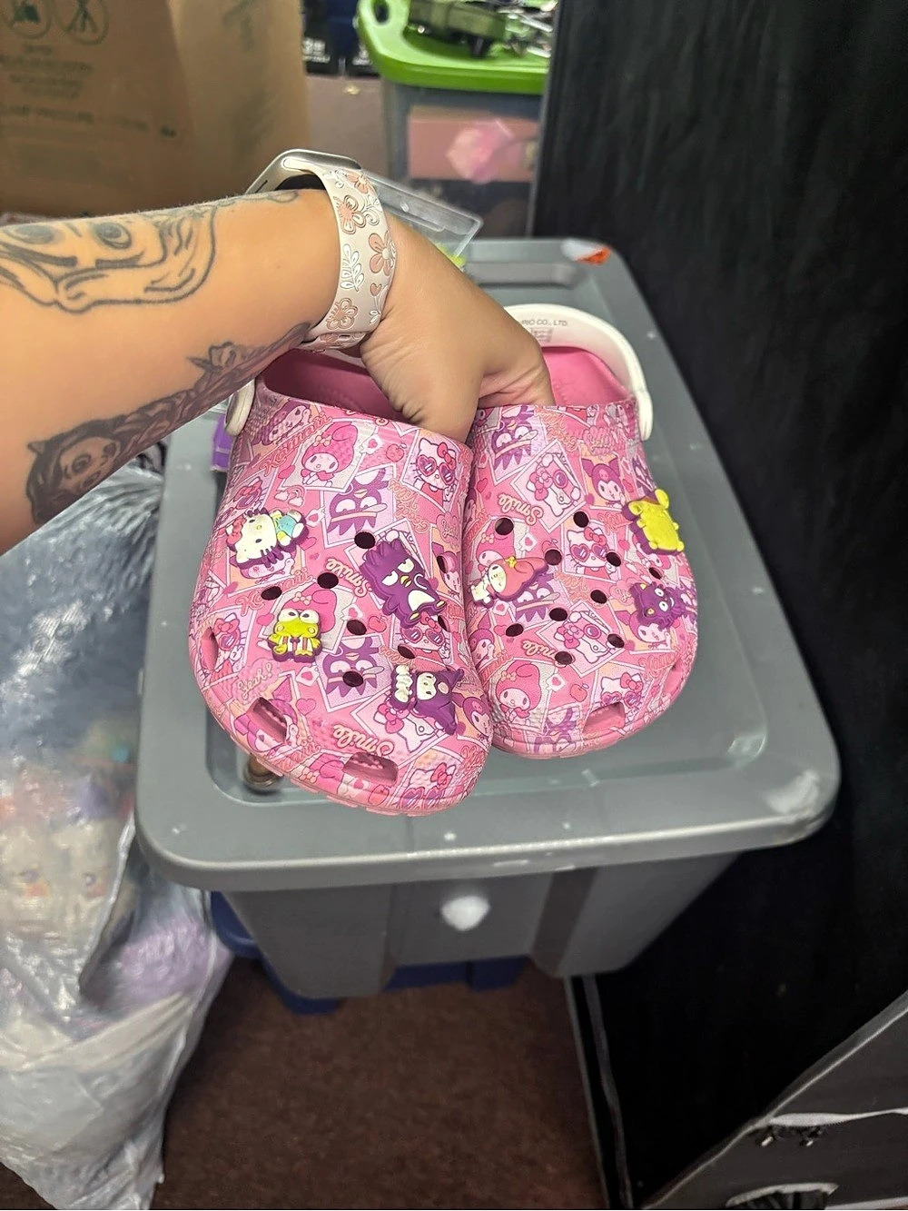 Crocs Hello Kitty and Friends Pastel Classic Clog Pink Women’s 8